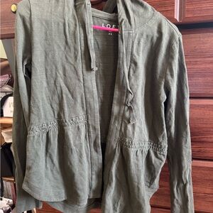 LOFT Women's Olive Utility Jacket